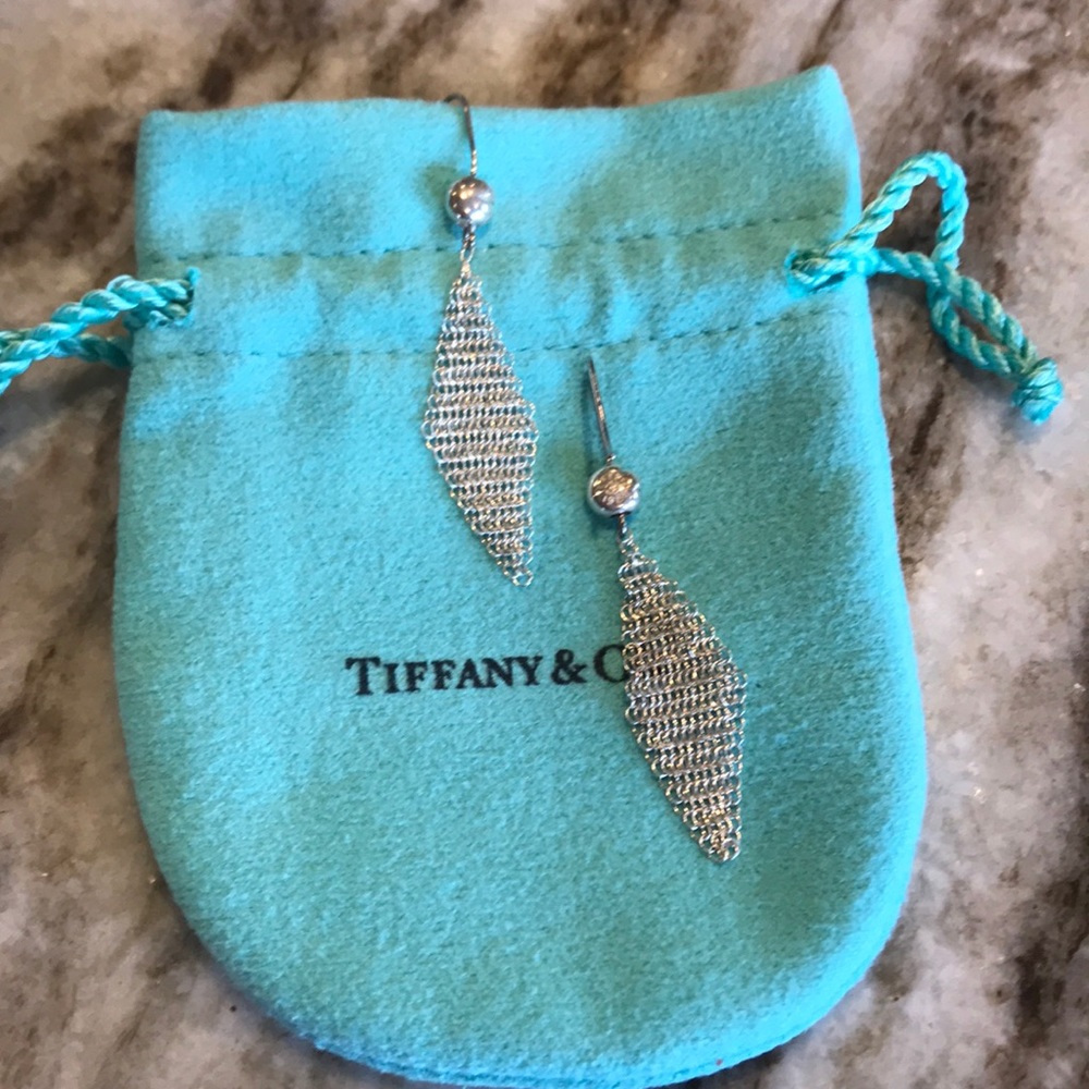 COPY - Tiffany Elsa Peretti Mesh Earrings